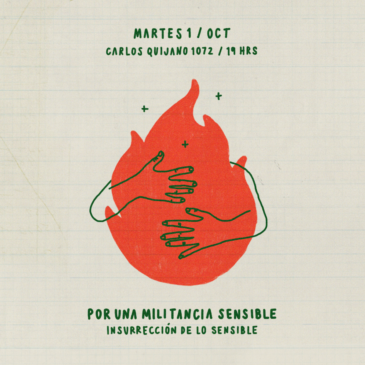 Por una militancia sensible